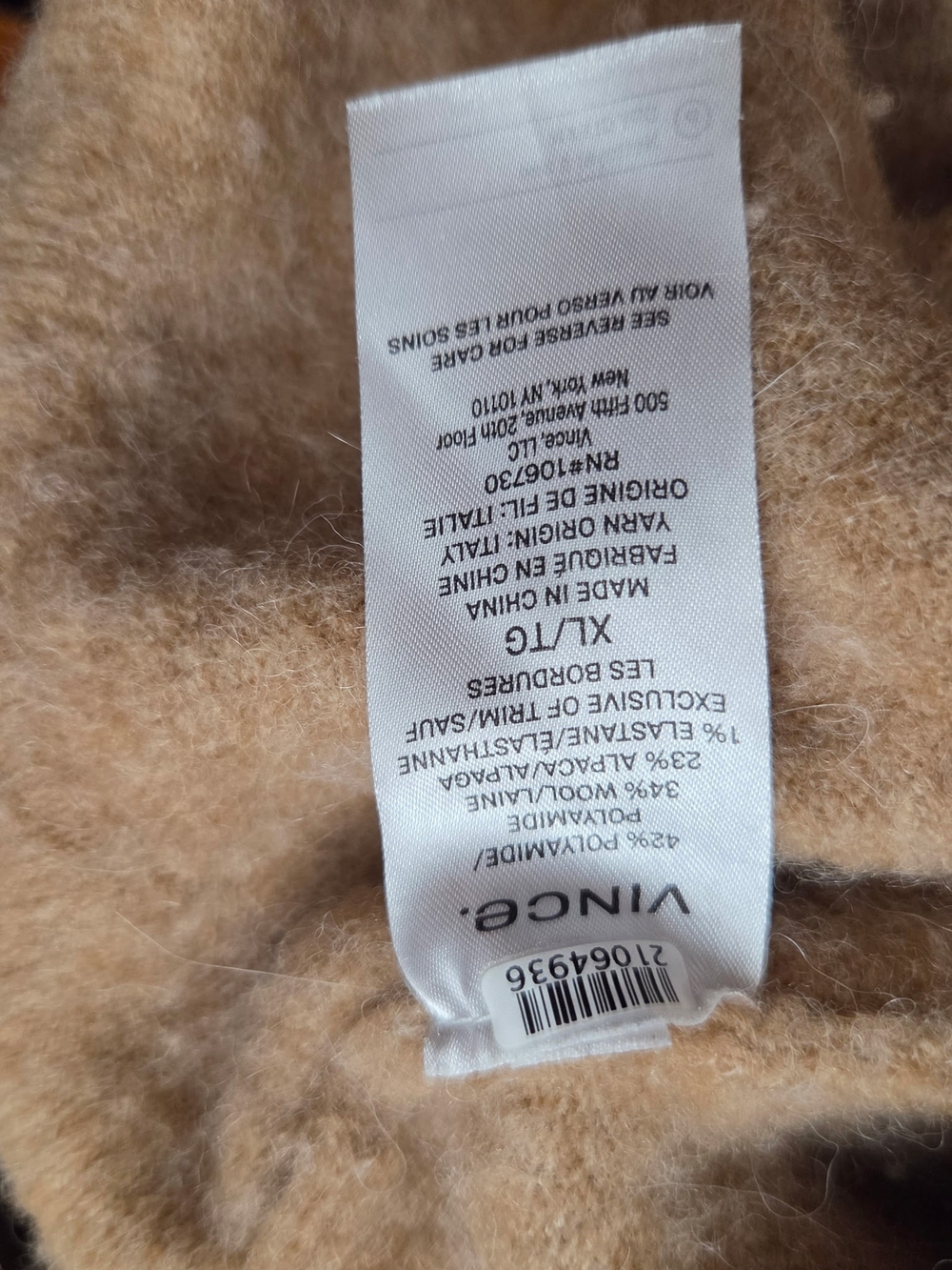 Teddy jacket label - Picture 7 of 9